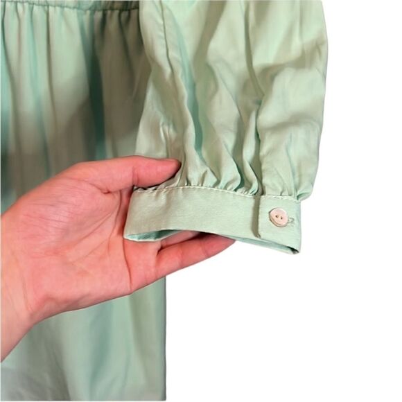 Honey Punch mint Faux Wrap Dress. Size small - Picture 7 of 7